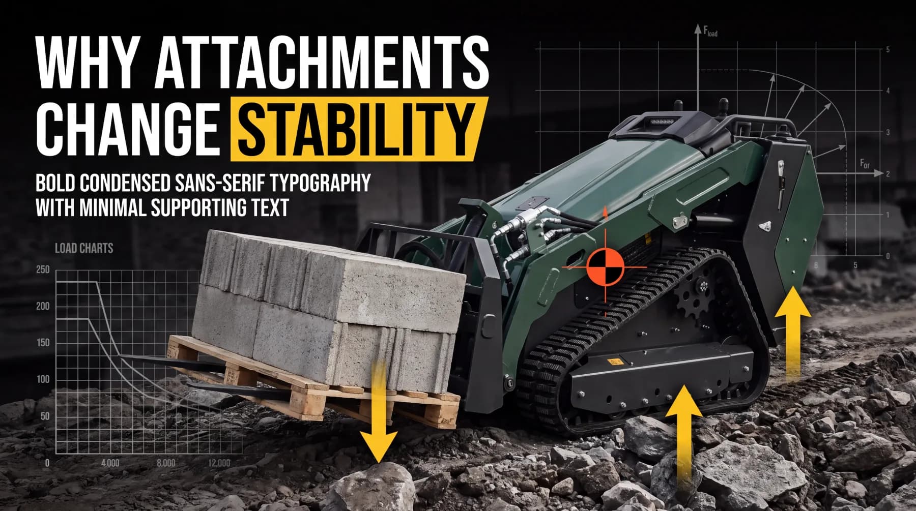 Why Skid Steer Stability Changes With Different Attachments